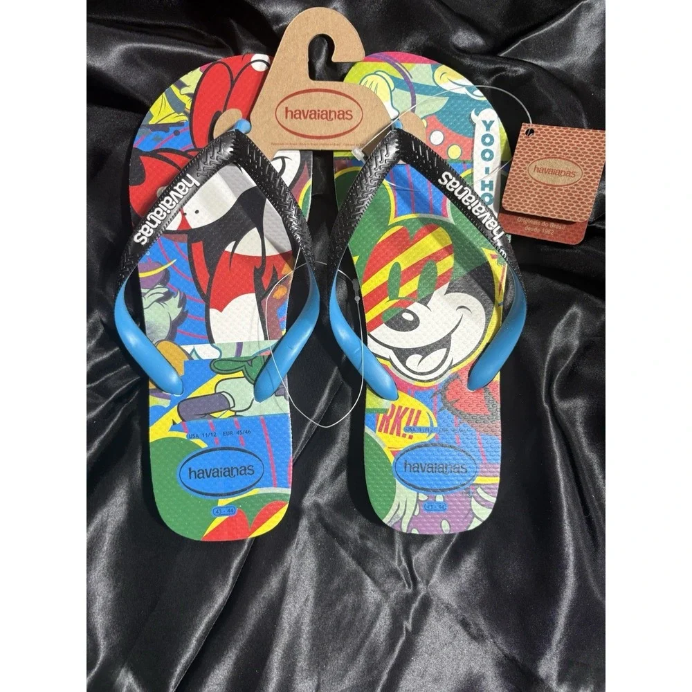 Havaianas  Graphic Flip Flops Size Men's Size 12